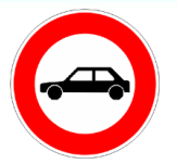 Accès interdit aux véhicules à moteur