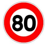 Limitation de vitesse 80