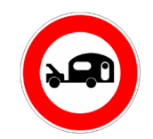Accès interdit aux caravanes