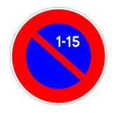 Stationnement interdit du 1 au 15 du mois