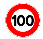 Limitation de vitesse 100