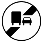 Fin d'interdiction de dépasser pour les camions