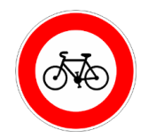 Accès interdit aux cycles