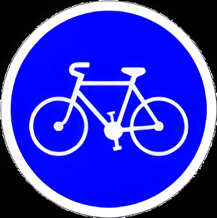 Chemin obligatoire pour cycles