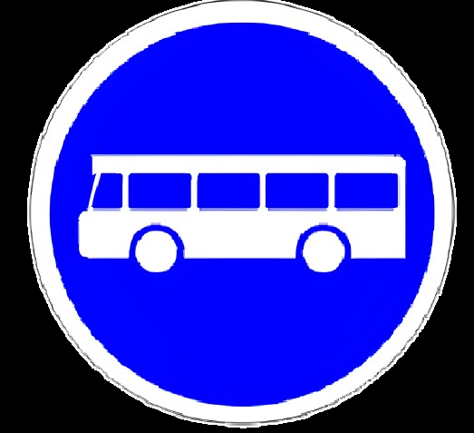 Voie obligatoire pour bus