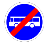 Fin de voie obligatoire pour bus