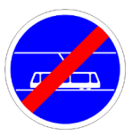 Fin de voie obligatoire pour tramway