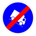 Fin de voie obligatoire pour véhicules lents