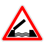 Danger pont mobile