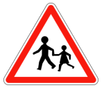 Attention endroit fréquenté par des enfants