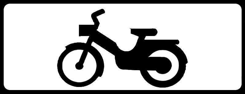Panonceau de catégorie cyclomoteurs