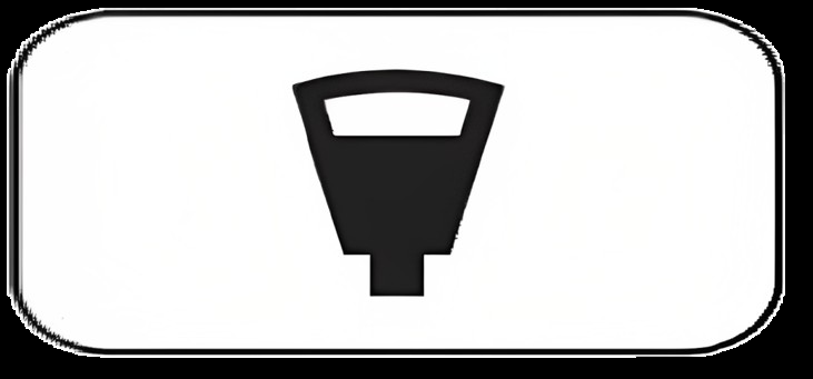 Panonceau d'indication de pesage