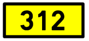 Numéro de route régionale 312